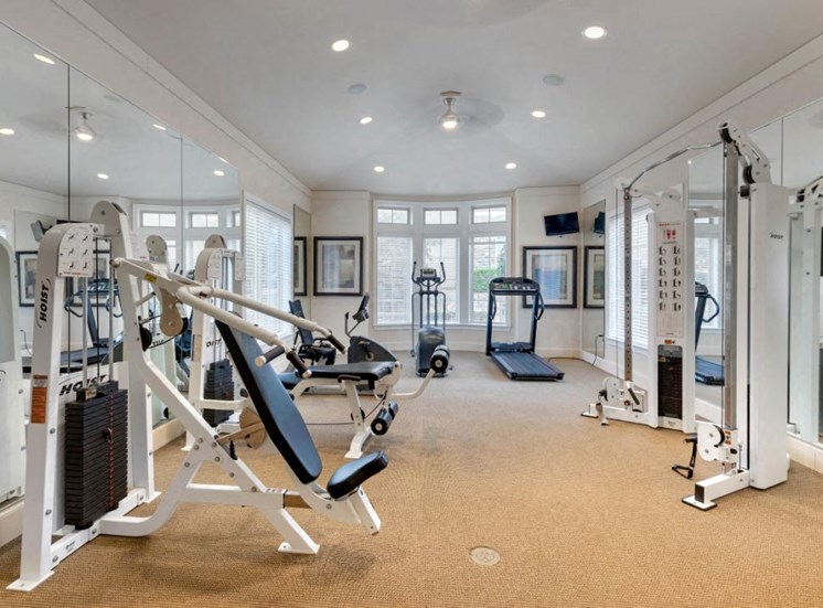 Fitness Center with equipment